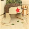 Банные шапки на 23 Февраля