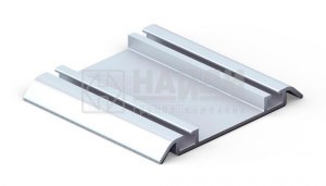 Направляющая нижняя двухполозная light, 6000 мм (окрашенный) - фото 10491927