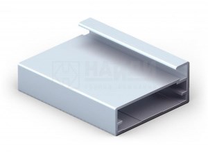 Профиль фасадный NF-02, 6000 мм (анодированный)